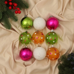 Набор шаров ёлочных «Вечеринка» - Фото 1