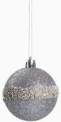 Набор шаров ёлочных «Дорофея полосы блеск» - Фото 3