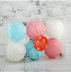 Набор шаров ёлочных «Кракле» - Фото 3