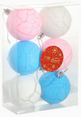 Набор шаров ёлочных «Кракле» - Фото 7