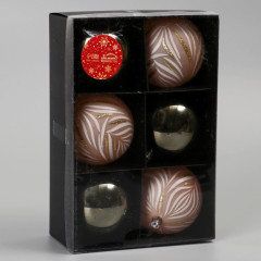 Набор шаров ёлочных «Морозная росшивь» - Фото 2