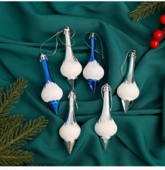 Набор игрушек ёлочных «Сосульки царские» - Фото 4