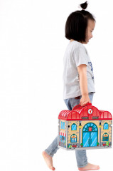 Портативный игровой набор «Железнодорожная станция» - Фото 4