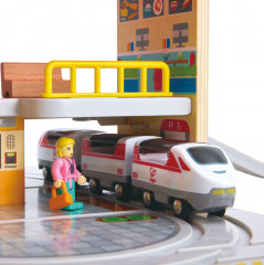 Портативный игровой набор «Железнодорожная станция» - Фото 7
