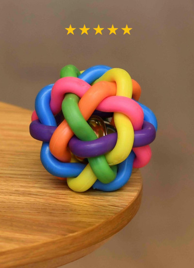 Игрушка для собак «Мяч с колокольчиком»