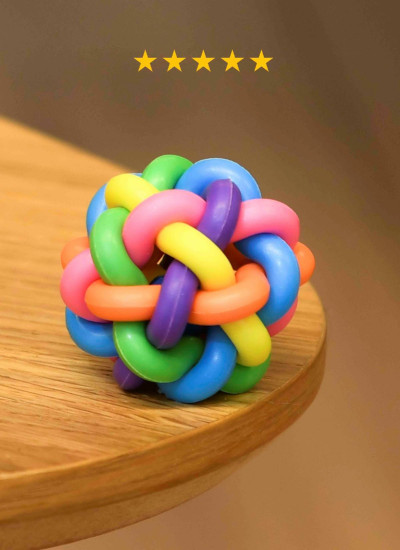 Игрушка для собак «Мяч с колокольчиком»