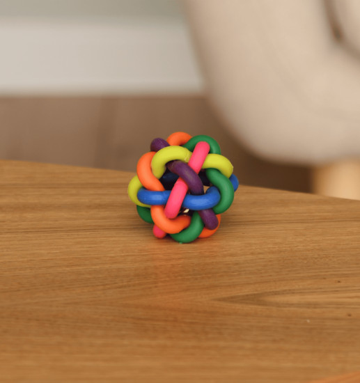 Игрушка для собак «Мяч с колокольчиком»