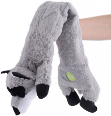 Игрушка-пищалка для собак мягкая «Енот» - Фото 5