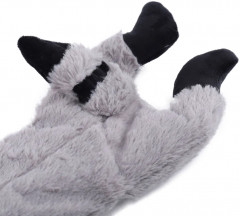 Игрушка-пищалка для собак мягкая «Енот» - Фото 6