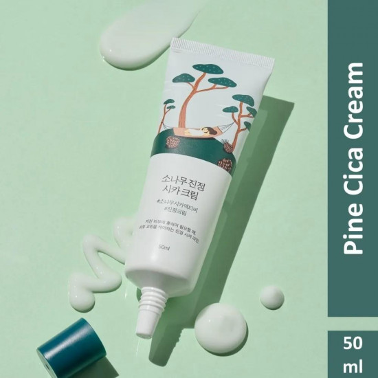 Крем для проблемной кожи лица с экстрактами сосны и центеллы «Pine Calming Cica Cream»