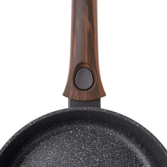 Сковорода глубокая с крышкой и съёмной ручкой «Capella»