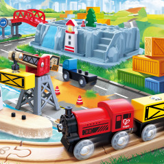 Игровой набор «Железная дорога. Портовая станция» - Фото 9