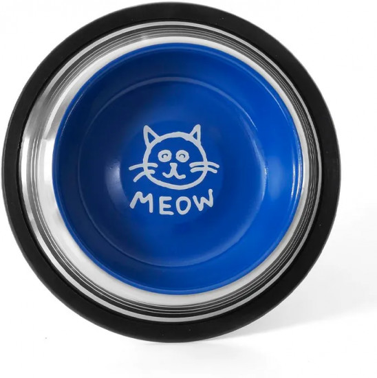 Миска на присоске для кошек «Meow»