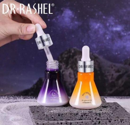 Набор по уходу за лицом для женщин «Vitamin C and Retinol Day and Night Serum»