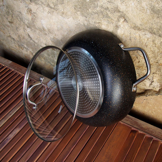 Вок-сотейник с крышкой «Promo»