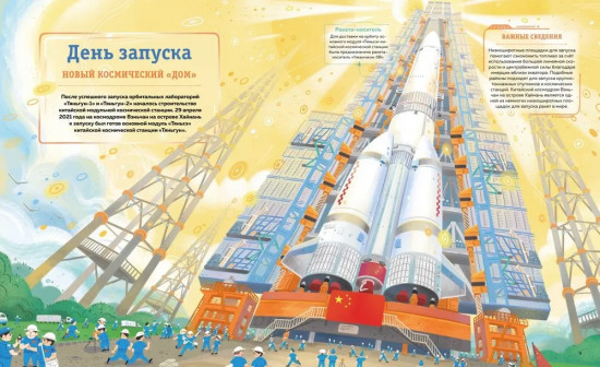 Станция на орбите Земли