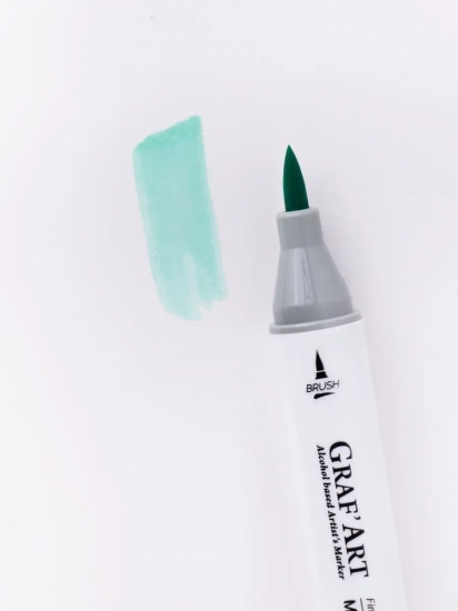 Маркер спиртовой «Graf'Art», B101 Зеленый лёд