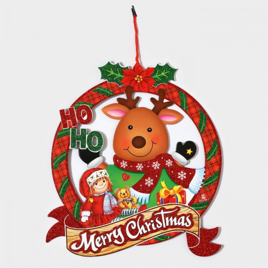 Украшение новогоднее настенное «Merry Christmas»