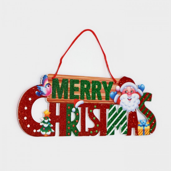 Украшение новогоднее настенное «Mery Christmas»