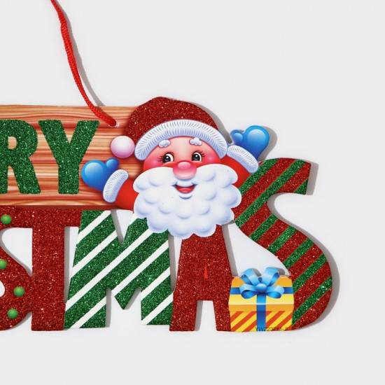 Украшение новогоднее настенное «Mery Christmas»