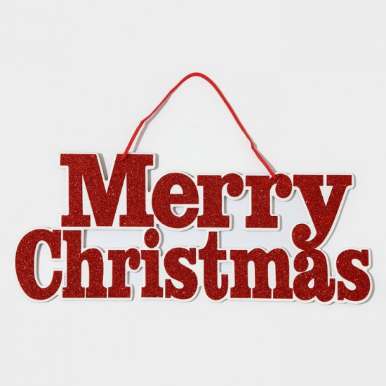 Украшение новогоднее настенное «Mery Christmas»
