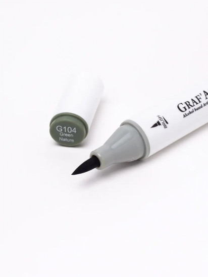 Маркер спиртовой «Graf'Art», G104 Зеленый природный