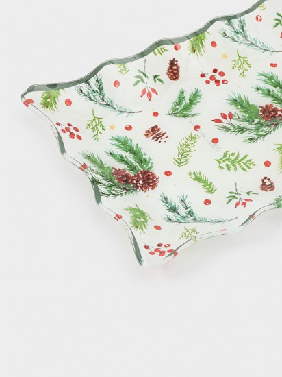 Блюдо сервировочное «Еловые ветки»