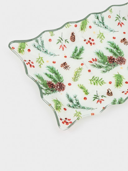 Блюдо сервировочное «Еловые ветки»