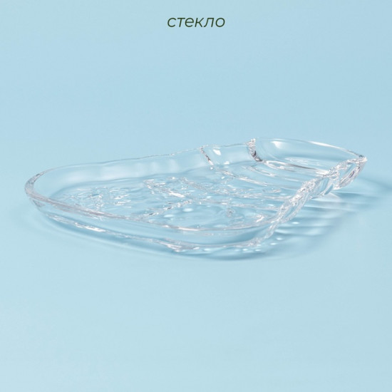 Блюдо «Новогоднее чудо. Снеговик»