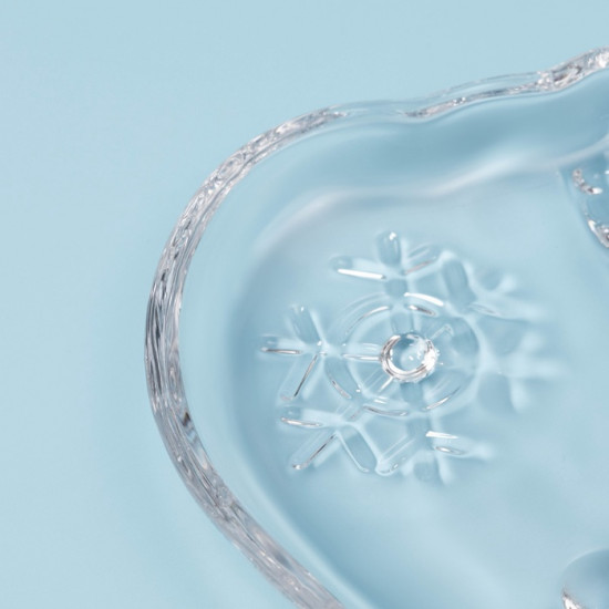 Блюдо «Новогоднее чудо. Снеговик»