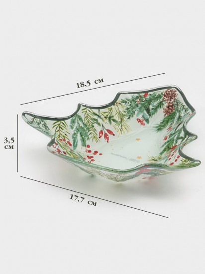 Блюдо сервировочное «Еловые ветки»