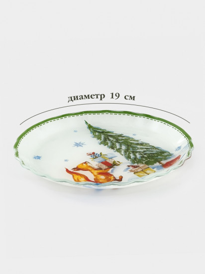 Блюдо сервировочное «Зверьки в лесу»