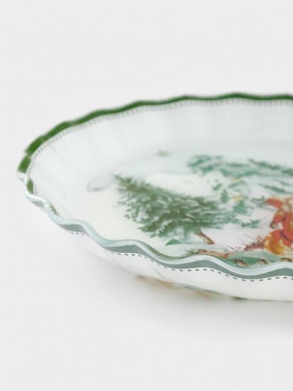 Блюдо сервировочное «Зверьки в лесу»