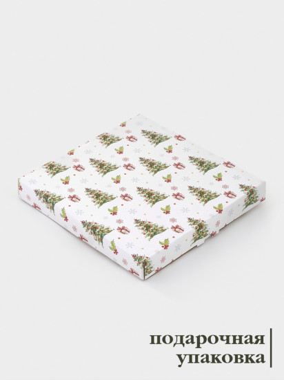 Тарелка «Новогодние зверята»