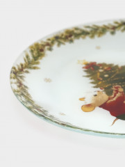 Тарелка «Новогодние зверята» - Фото 3