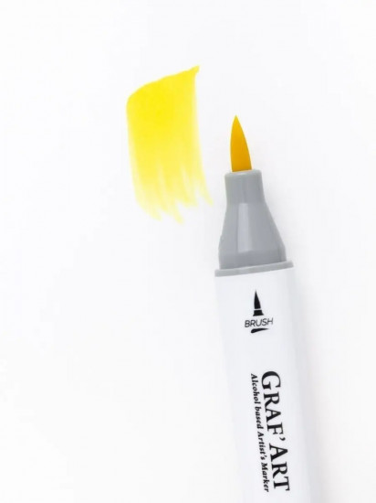 Маркер спиртовой «Graf'Art», Y302 Лимонный