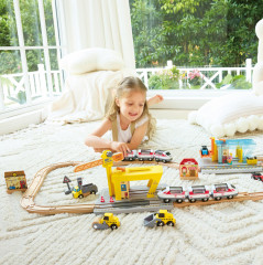 Игровой набор «Железная дорога. Строительный кран» - Фото 4