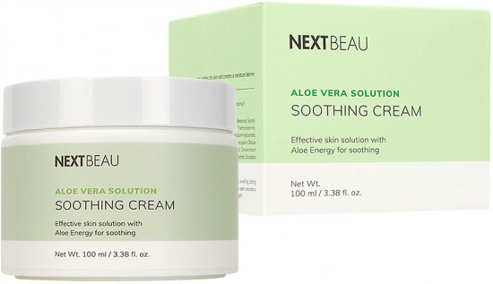 Крем для лица смягчающий с экстрактом алоэ вера «Aloe Vera Solution Soothing Cream»