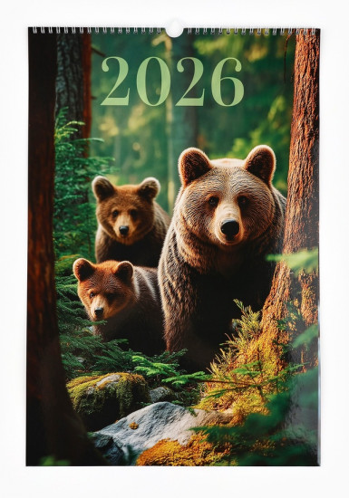 Календарь на 2026 год «Леса»