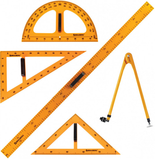 Набор чертежный для классной доски