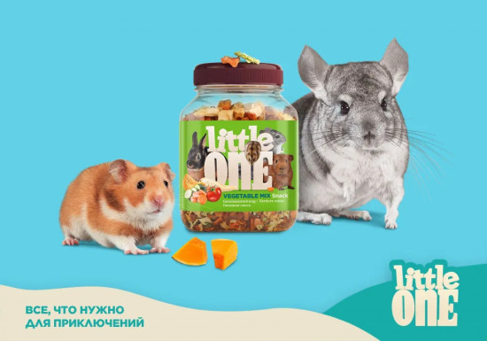 Лакомство для всех видов грызунов «Овощная смесь»