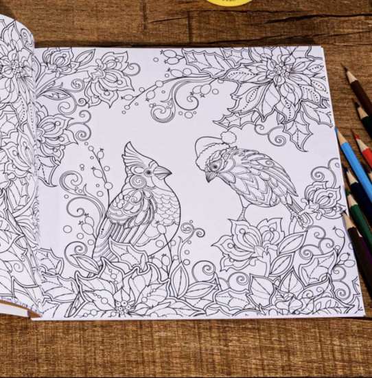 Раскраска антистресс «Эстетичная для взрослых и детей»