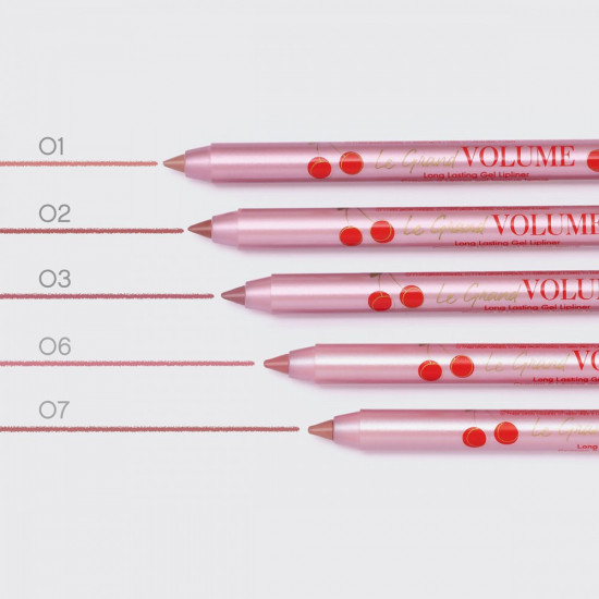 Карандаш для губ гелевый «Le Grand Volume», тон 01 Светлый нюд