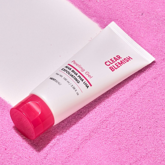 Пилинг-гель для проблемной кожи лица с кислотами «Clear Blemish Exfoliating Peeling Gel»