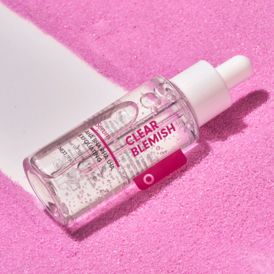 Сыворотка для проблемной кожи лица с кислотами «Clear Blemish Exfoliating Serum»