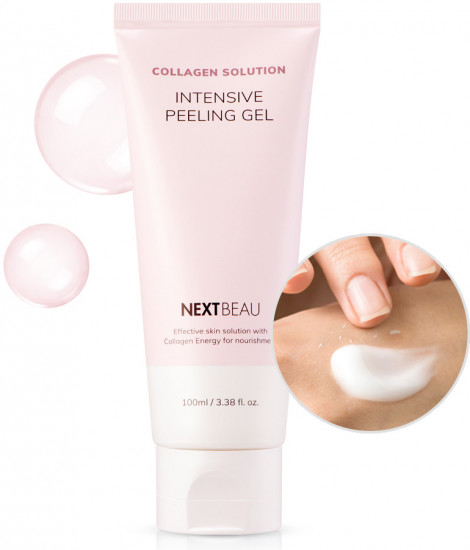 Пилинг-гель для лица с гидролизованным коллагеном отшелушивающий «Collagen Intensive Peeling Gel»