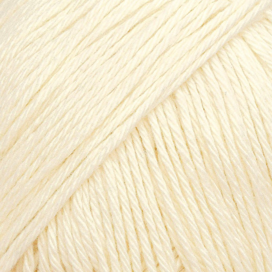 Пряжа для вязания «Мягкий хлопок», цвет 033 топленое молоко