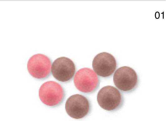 Румяна для лица «Ball blusher soft & silky effect», оттенок 01