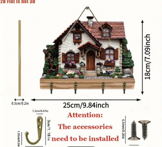 Ключница «Домик»