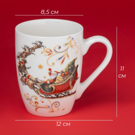 Кружка «Сани Деда Мороза»